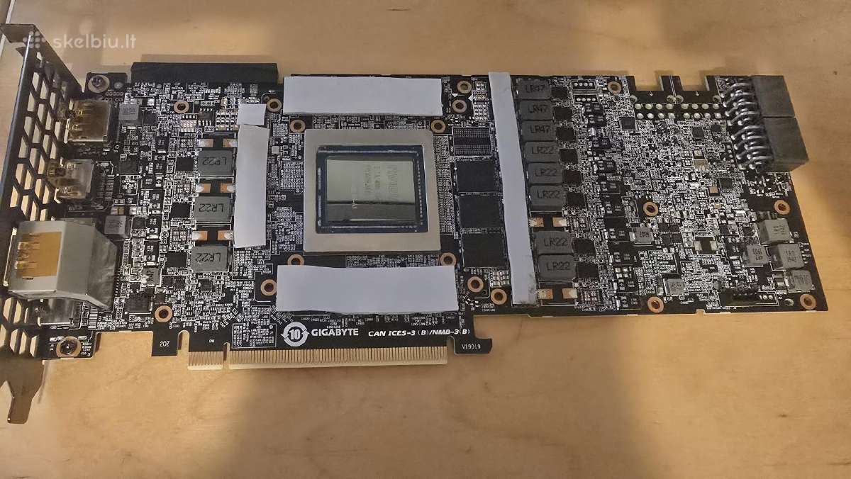 Gigabyte Rtx 2080 Ti Turbo 11gb bei 22gb Fe - nuotraukos Nr. 21