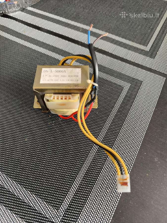 Transformatorius13,5vx2 3,5a Ac