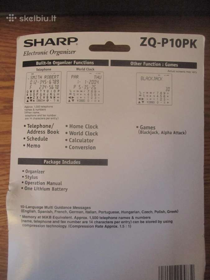 Skaičiuotuvai sharp,canon,elektronika,casio ir kt. - nuotraukos Nr. 25