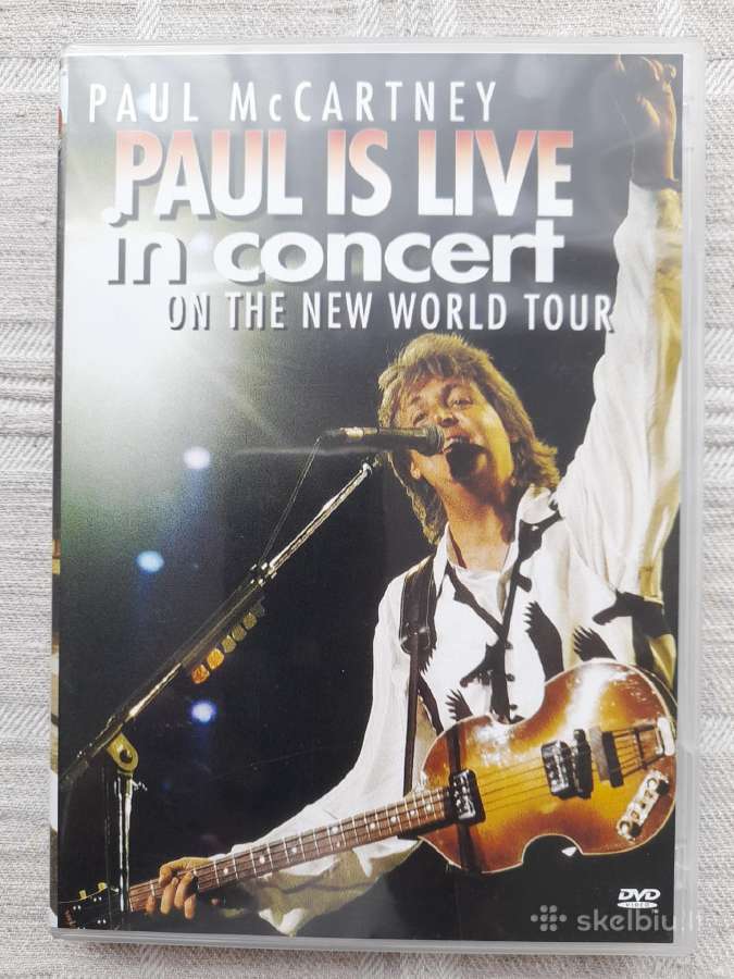 Dvd Paul Mccartney geros būklės