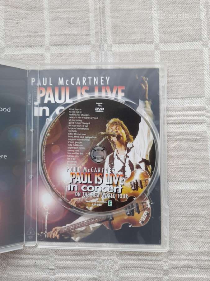 Dvd Paul Mccartney geros būklės - nuotraukos Nr. 2