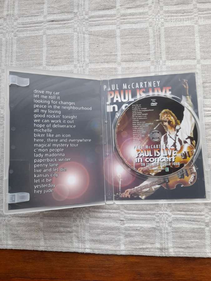 Dvd Paul Mccartney geros būklės - nuotraukos Nr. 3