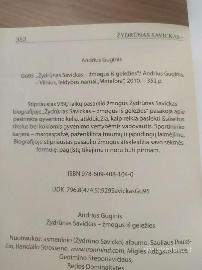 Andrius Guginas "Žydrūnas Savickas" - nuotraukos Nr. 6