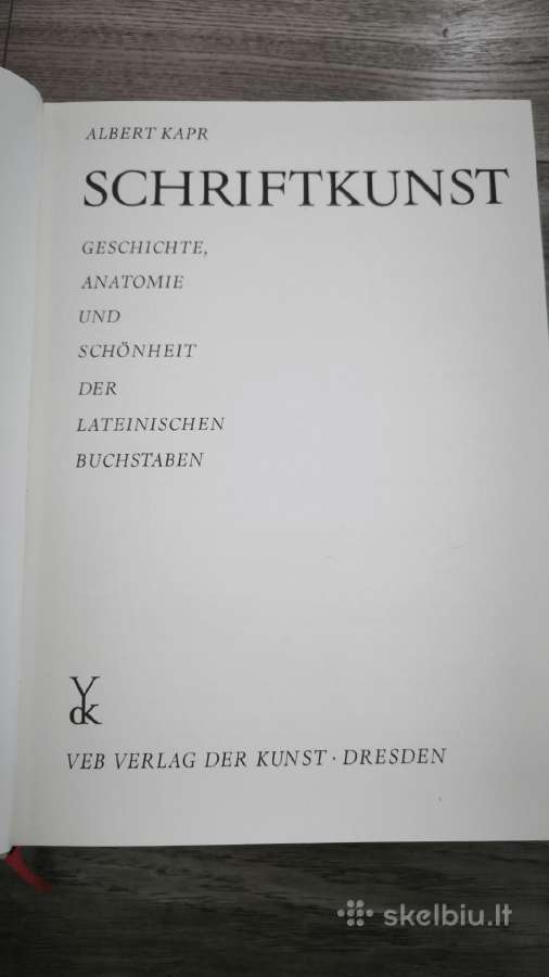 Albert Kapr "Schriftkunst" - nuotraukos Nr. 5