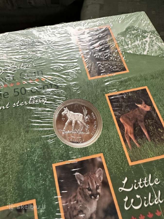 Moneta Canada 1996m. 50 centu, sidabras - nuotraukos Nr. 2