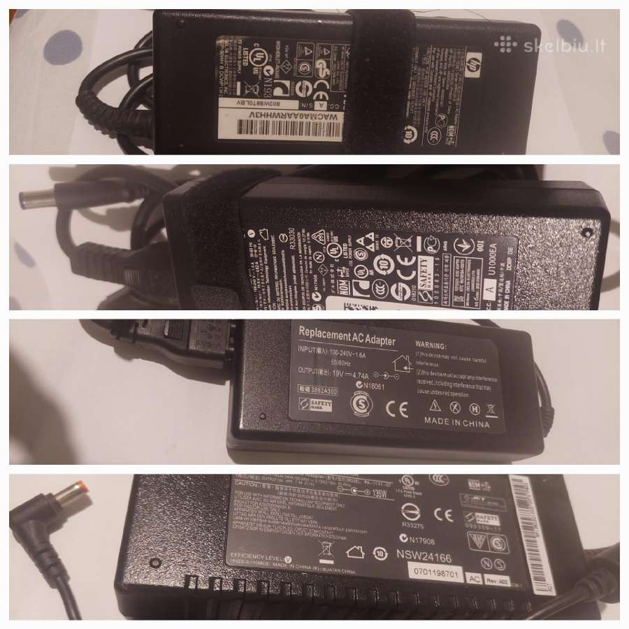 Laptop įkrovikliai