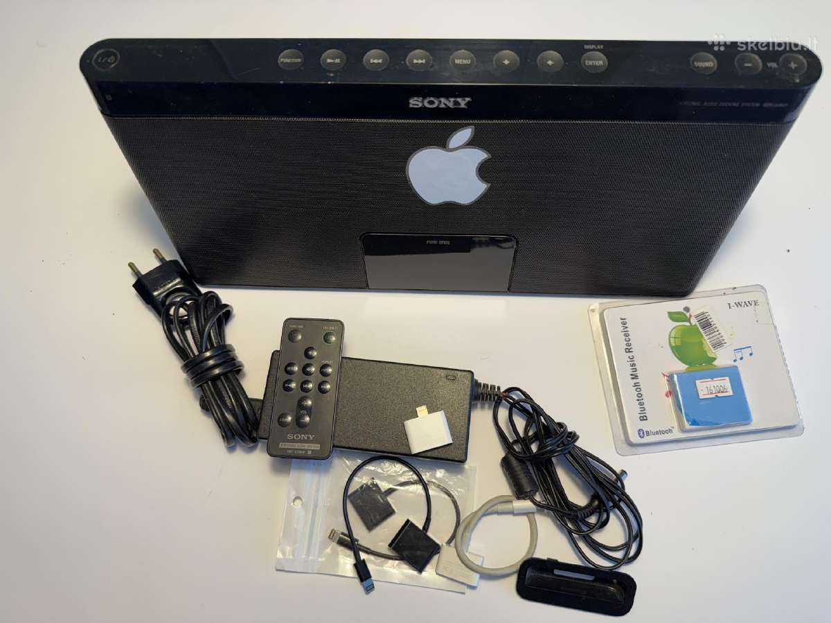 Sony Apple grotuvą Sony rdp-x80ip - nuotraukos Nr. 5