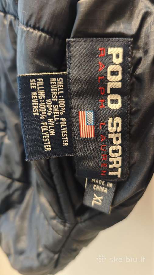 Polo Ralph Lauren Sport Vintage dvipusė striukė - nuotraukos Nr. 13