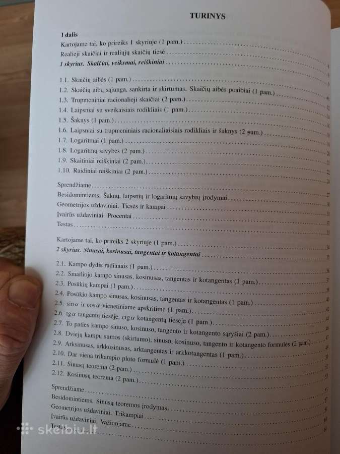 Patarimai. Matematika Tau plius. 11 klasė - nuotraukos Nr. 4