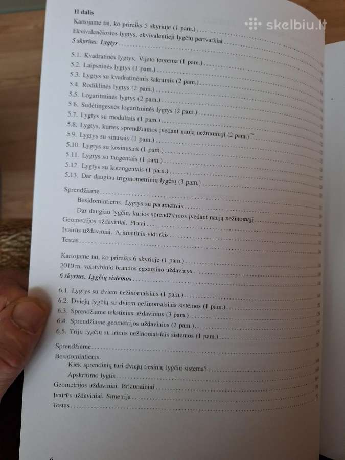 Patarimai. Matematika Tau plius. 11 klasė - nuotraukos Nr. 6