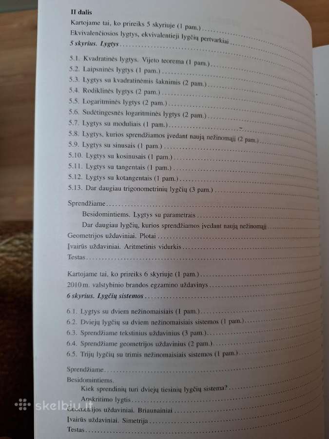 Patarimai. Matematika Tau plius. 11 klasė - nuotraukos Nr. 7