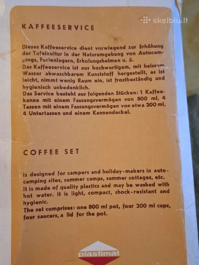 Kavos servizas - nuotraukos Nr. 13
