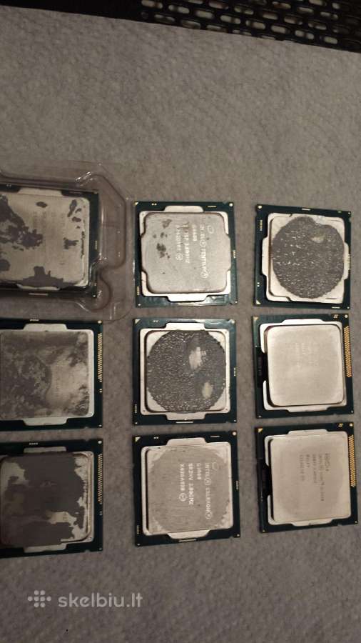Keli 2, 4, 6, 7 kartos Intel cpu. RAM - nuotraukos Nr. 2