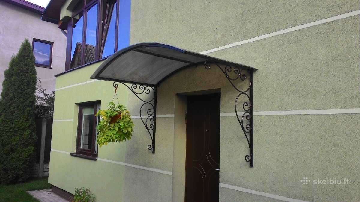 Stogeliai, stogelis virš durų - nuotraukos Nr. 2
