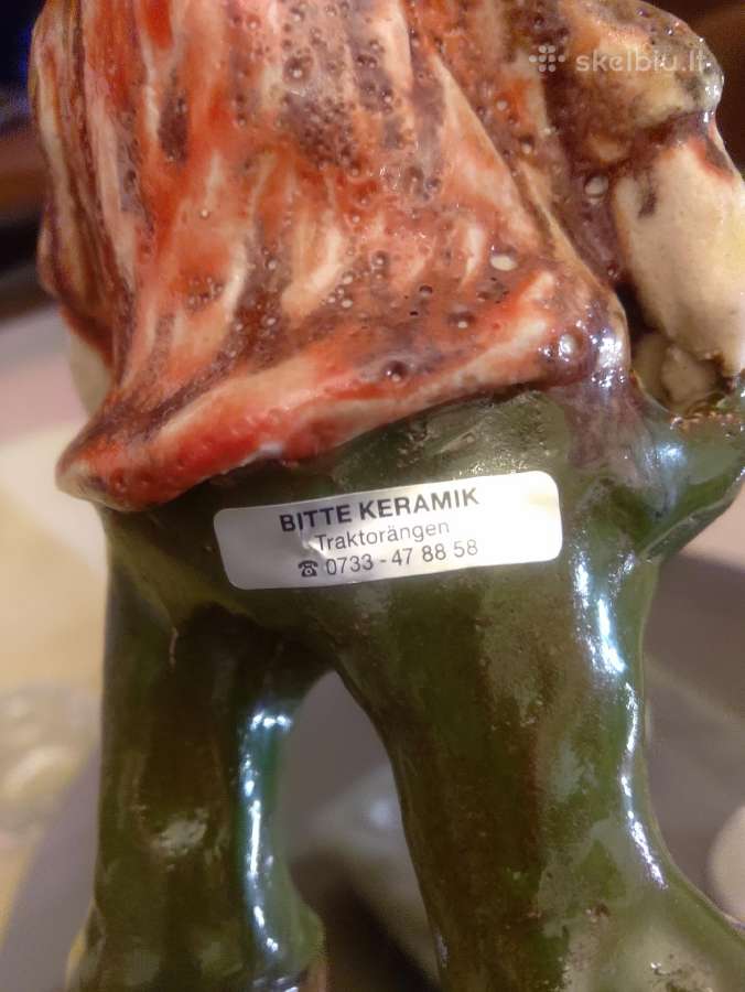 Keramikinė skulptūra iš Švedijos - nuotraukos Nr. 6