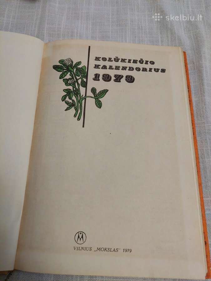 Kolūkiečio kalendorius 1979 - nuotraukos Nr. 2