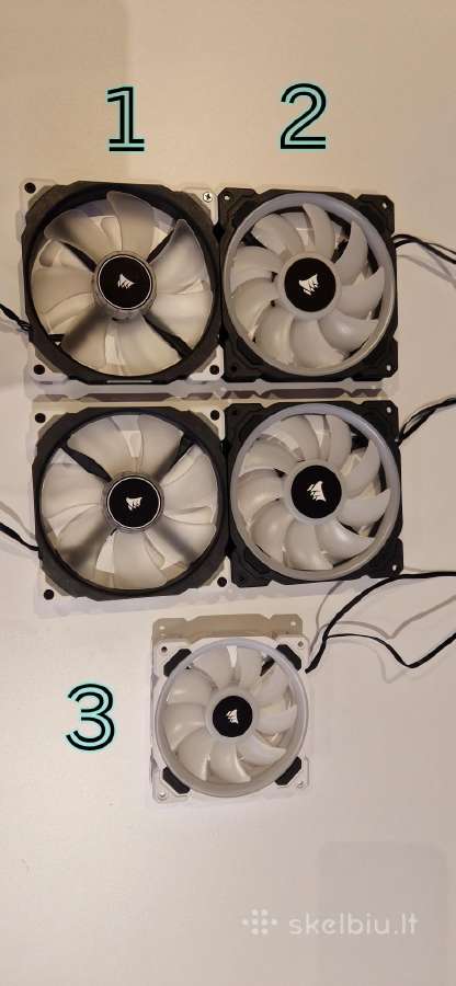 Kompiuterio dalys - Corsair, Lian Li, Phanteks