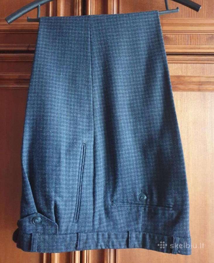 Kelnės 100% wool