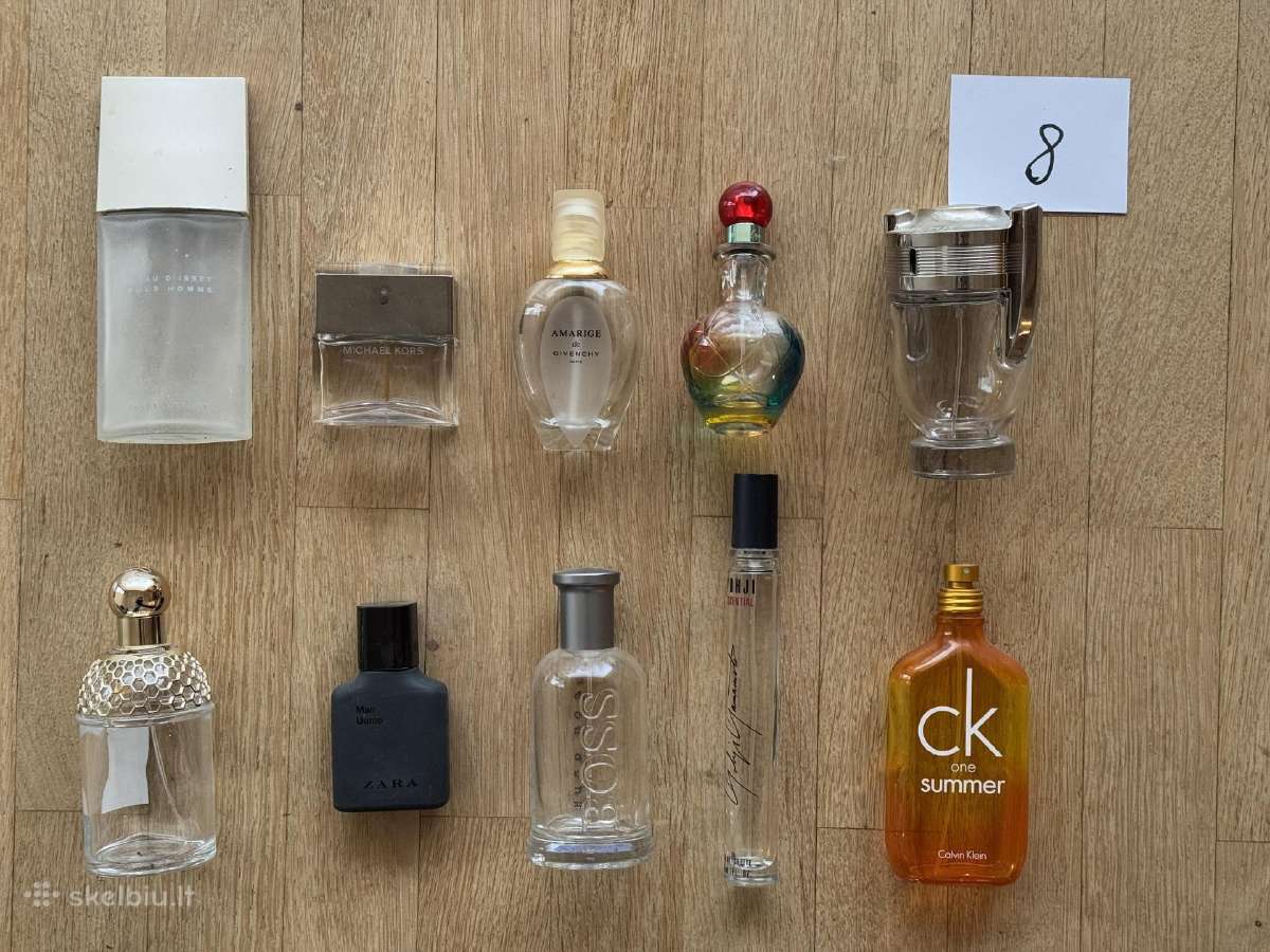 Kvepalų Tuščių Buteliukų Kolekcija (140 vnt.) - nuotraukos Nr. 8