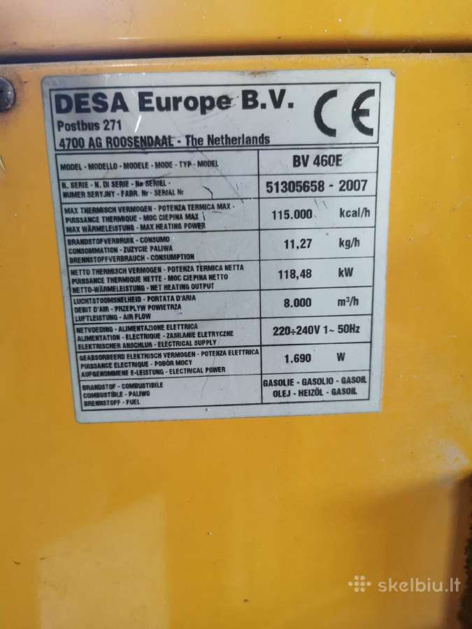 Dyzelinei šildytuvai, elektrinei šildytuvai - nuotraukos Nr. 13
