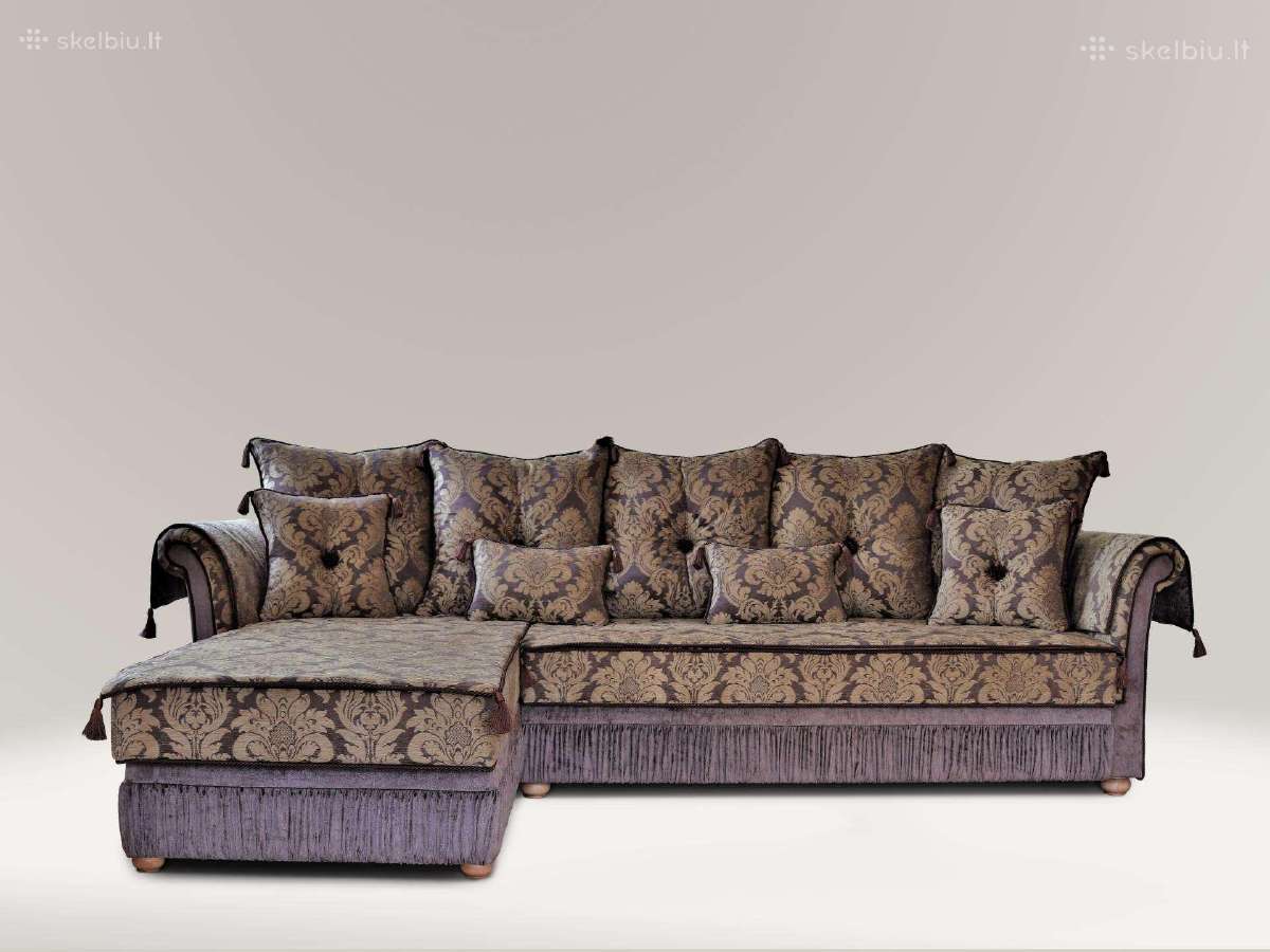 Klasikinė sofa su miegamąją funkcija - nuotraukos Nr. 7