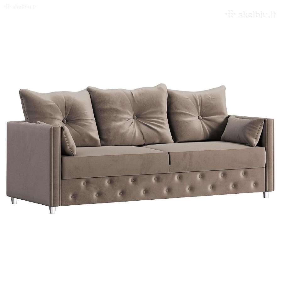 Klasikinė sofa su miegamąją funkcija - nuotraukos Nr. 14