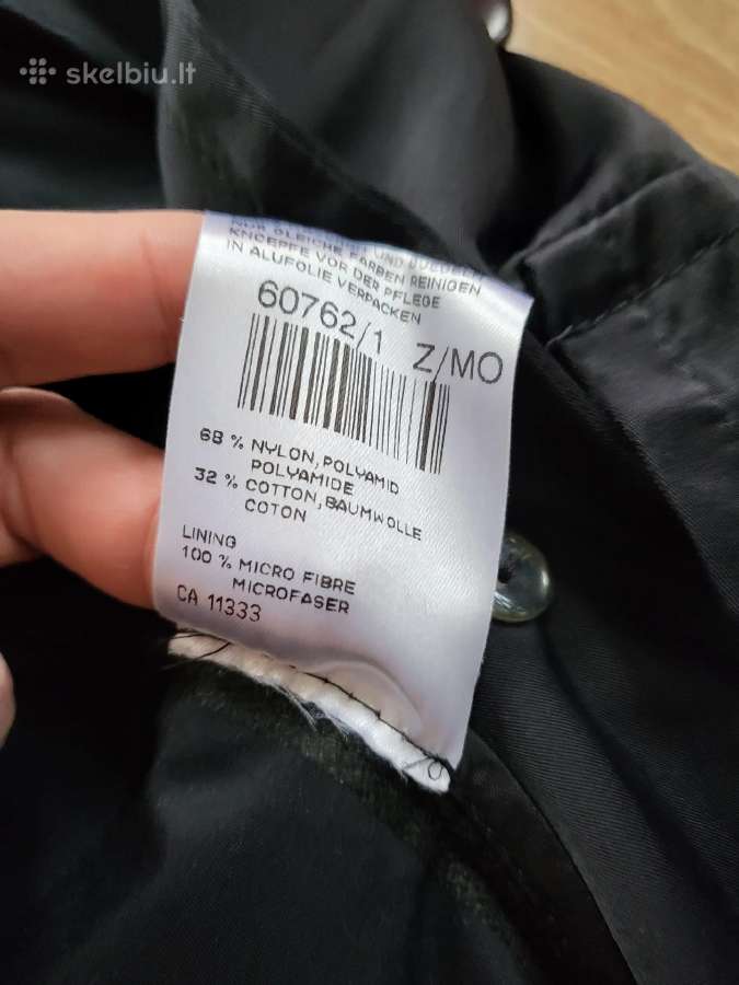 Marccain juodas lietpaltis S dydžio - nuotraukos Nr. 16