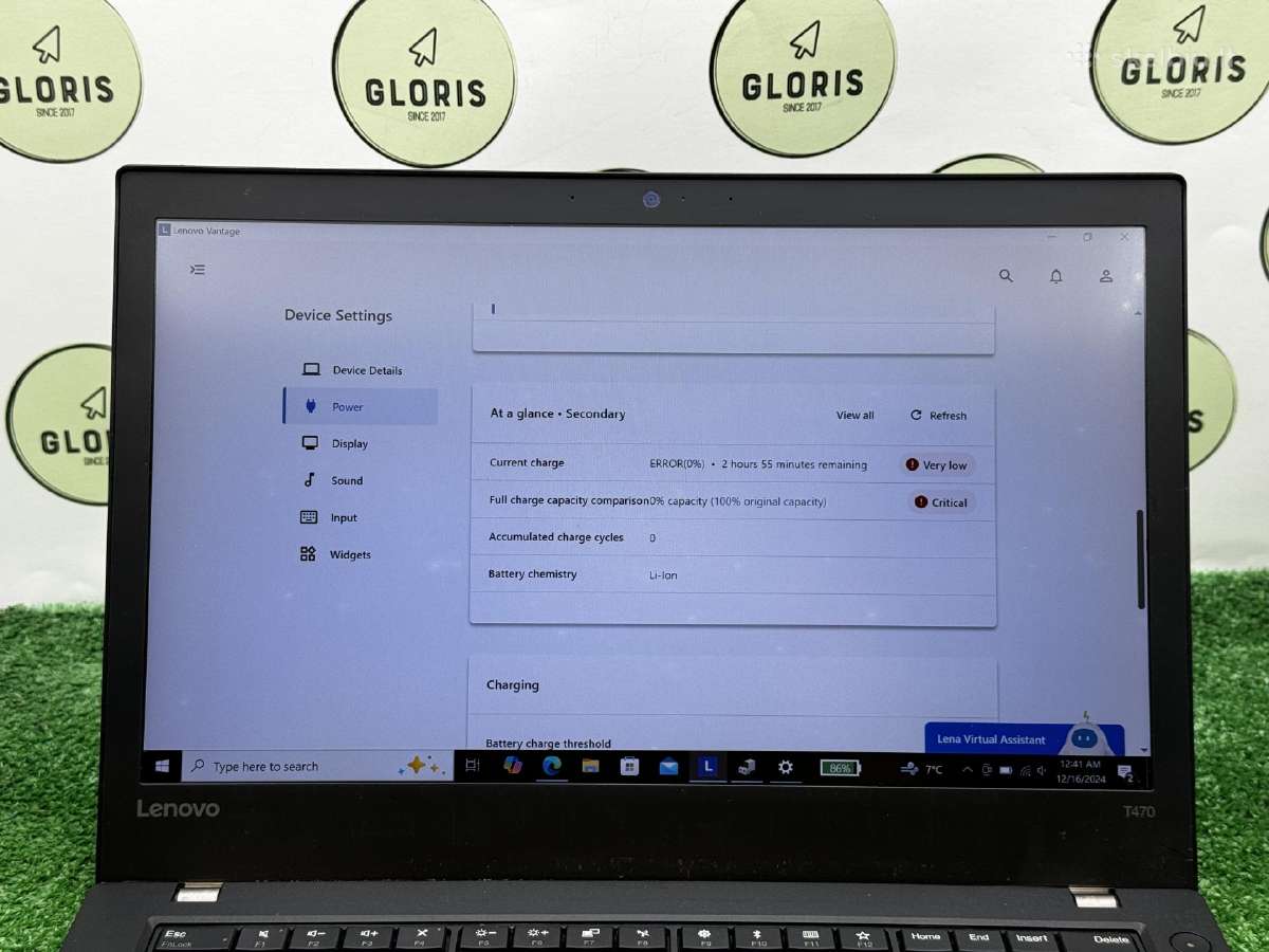 Lenovo Thinkpad T470 i5-7200u 8gb 256gb #1-15 - nuotraukos Nr. 5