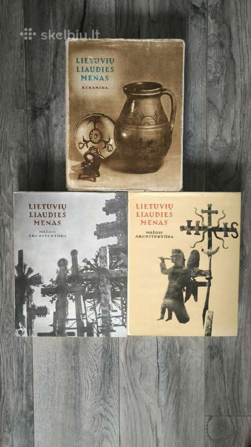 Lietuvių liaudies menas 3 albumai