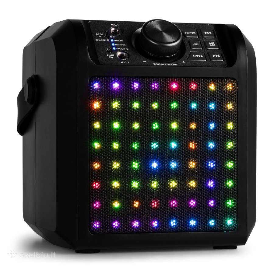 Fenton Kar50b karaoke kolonėlė su LED šviesos efek - nuotraukos Nr. 5