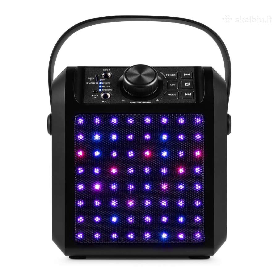 Fenton Kar50b karaoke kolonėlė su LED šviesos efek - nuotraukos Nr. 6