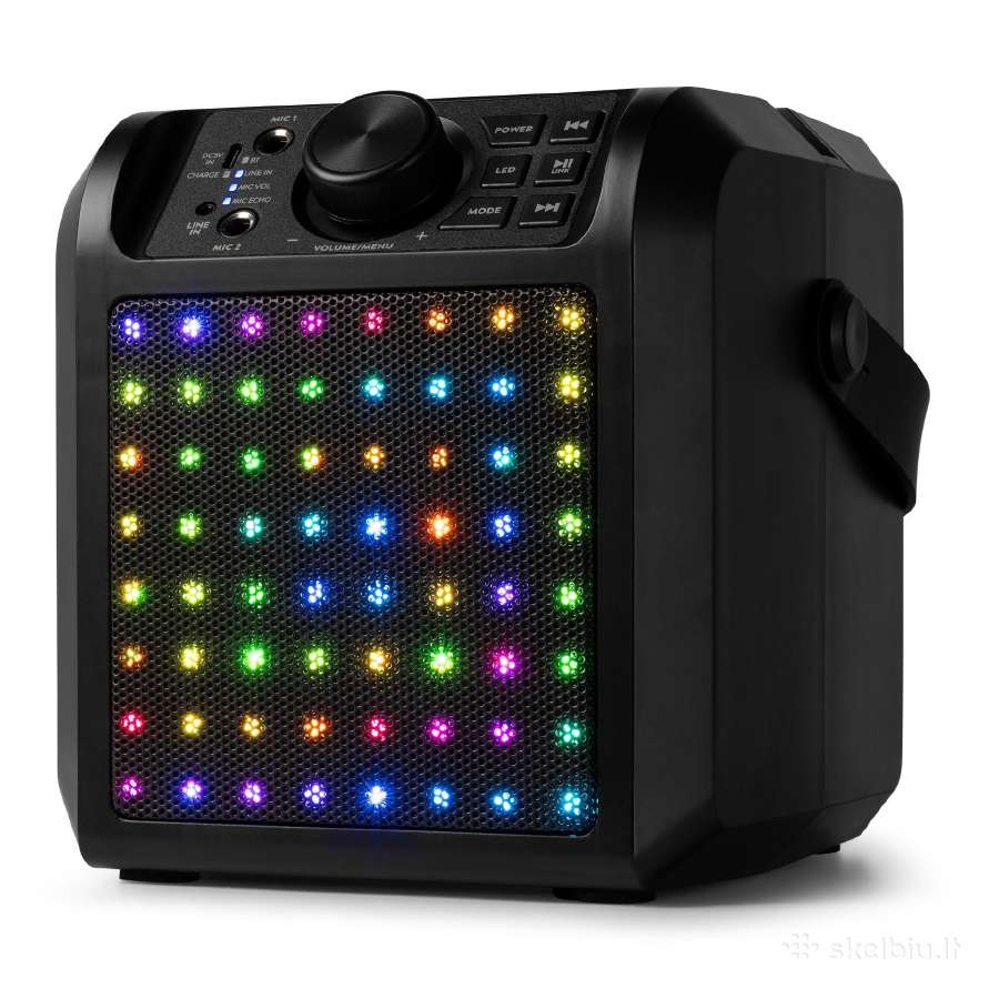 Fenton Kar50b karaoke kolonėlė su LED šviesos efek - nuotraukos Nr. 7