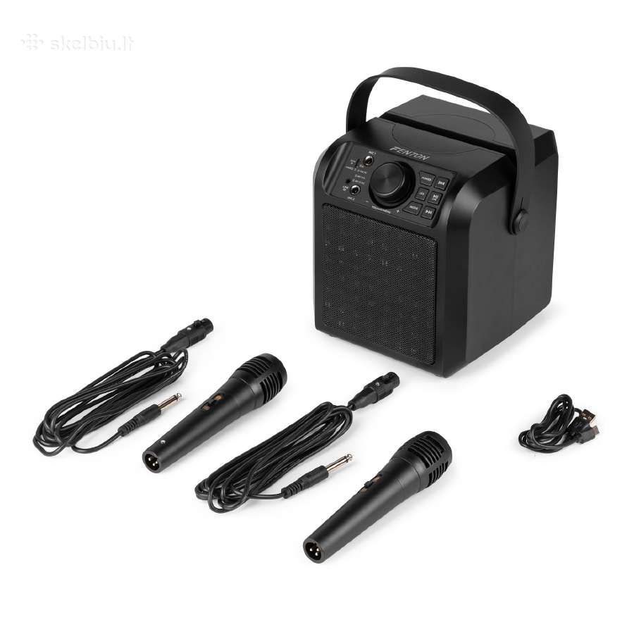 Fenton Kar50b karaoke kolonėlė su LED šviesos efek - nuotraukos Nr. 11