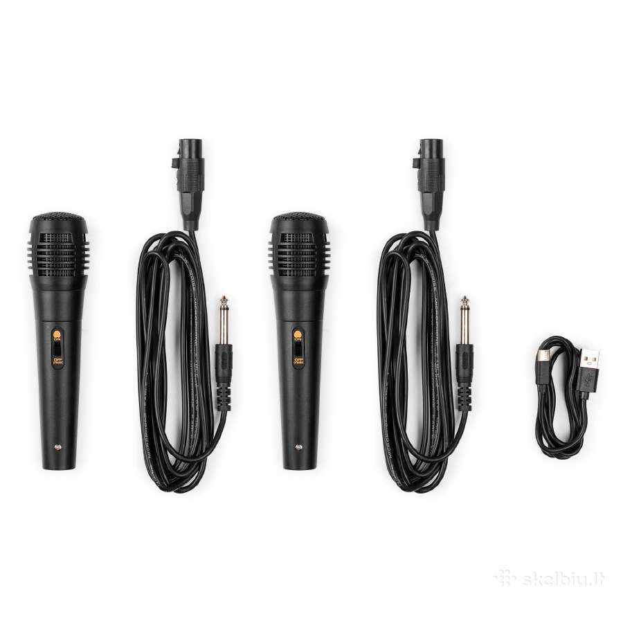Fenton Kar50b karaoke kolonėlė su LED šviesos efek - nuotraukos Nr. 12