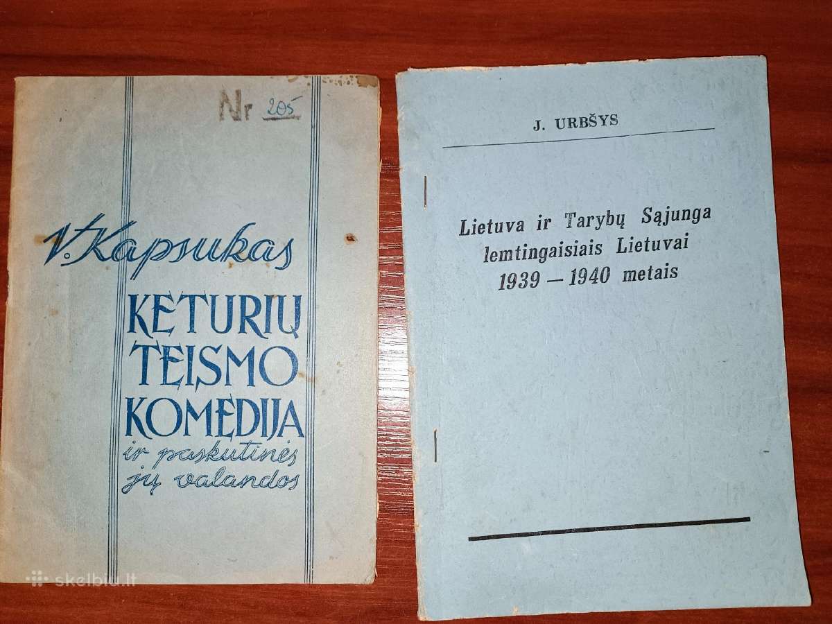 Tarpukario knygos - nuotraukos Nr. 11
