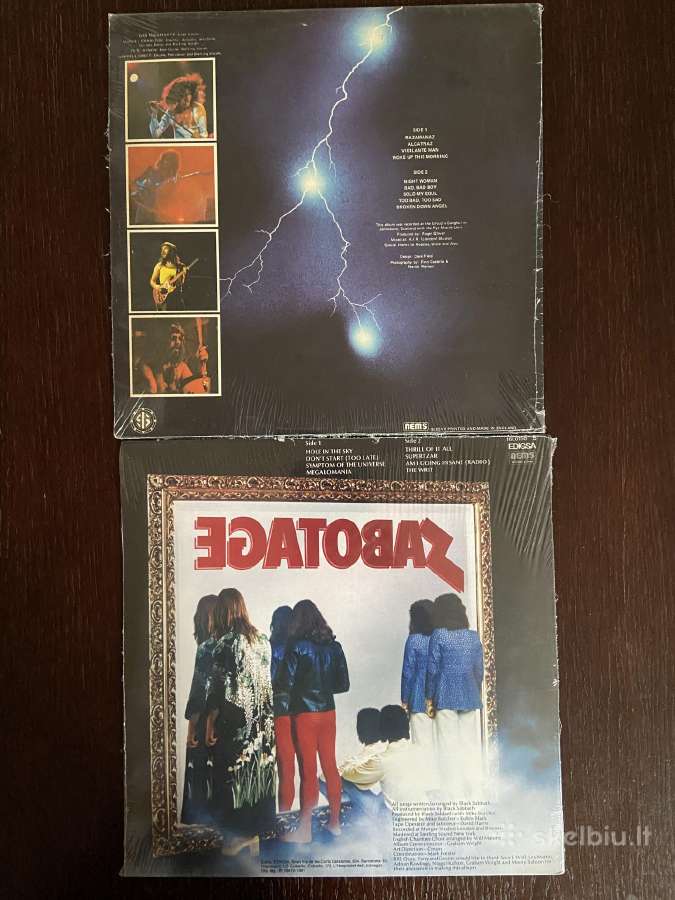 Plokštelės Black Sabbath ir Nazareth - nuotraukos Nr. 2