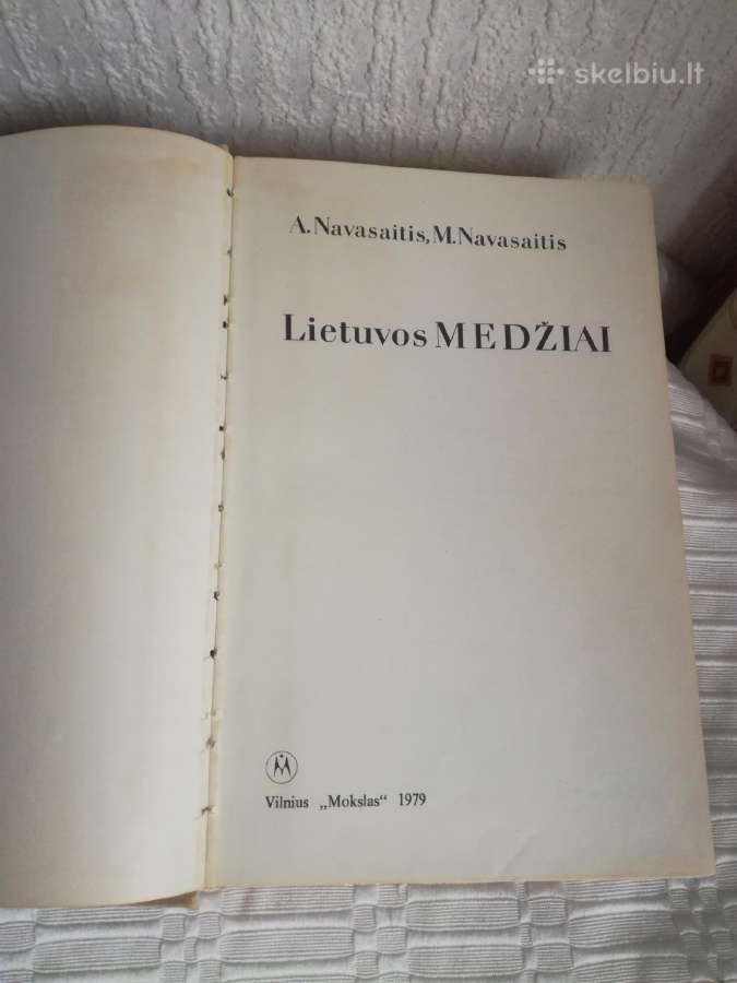 Sena knyga''lietuvos medžiai'' - nuotraukos Nr. 5