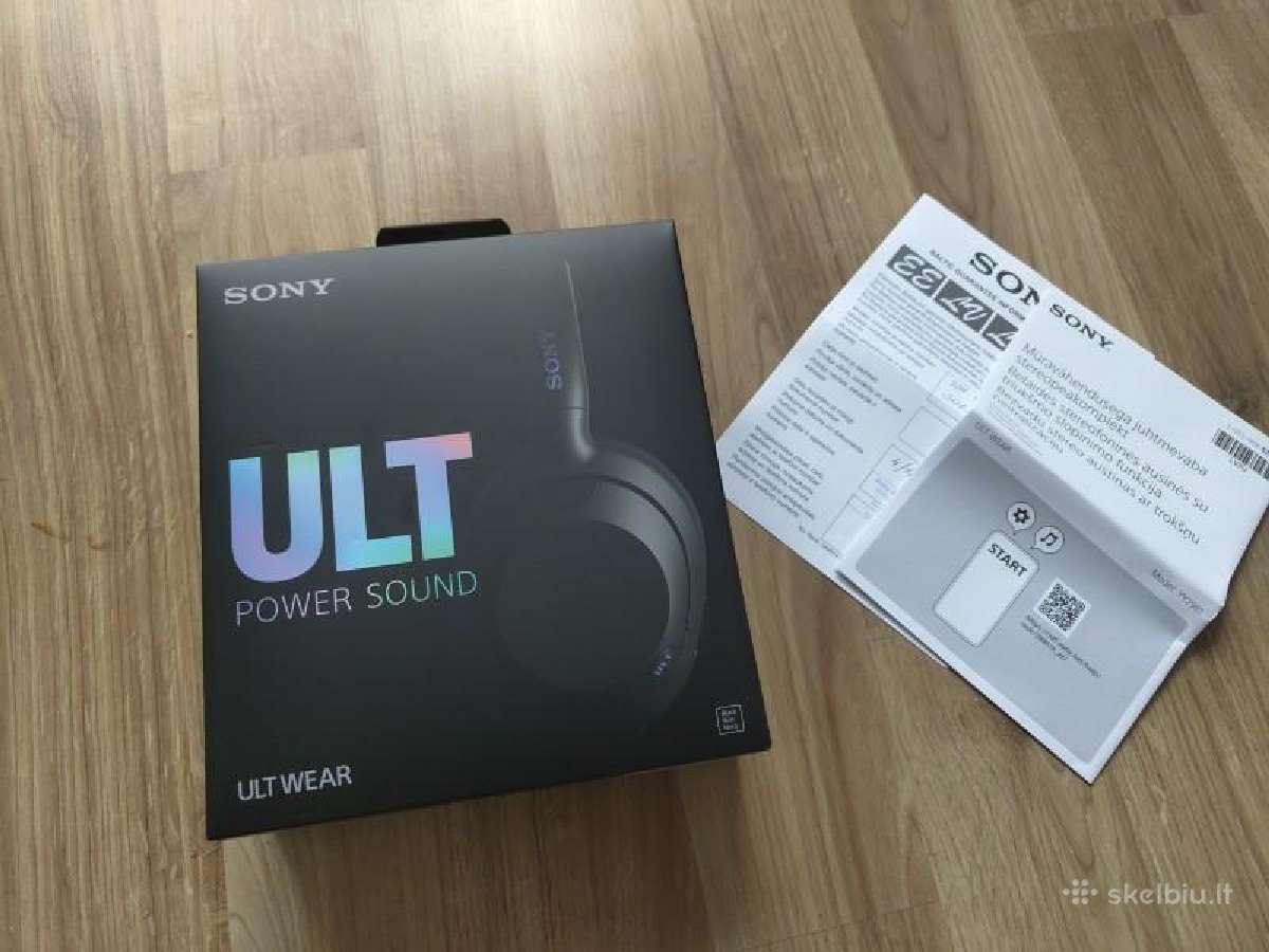 Naujos sony auksciausios klases ausines garantija