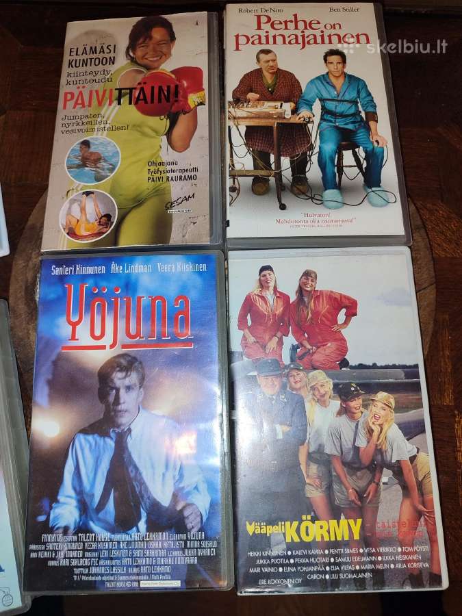 Vhs kasetės