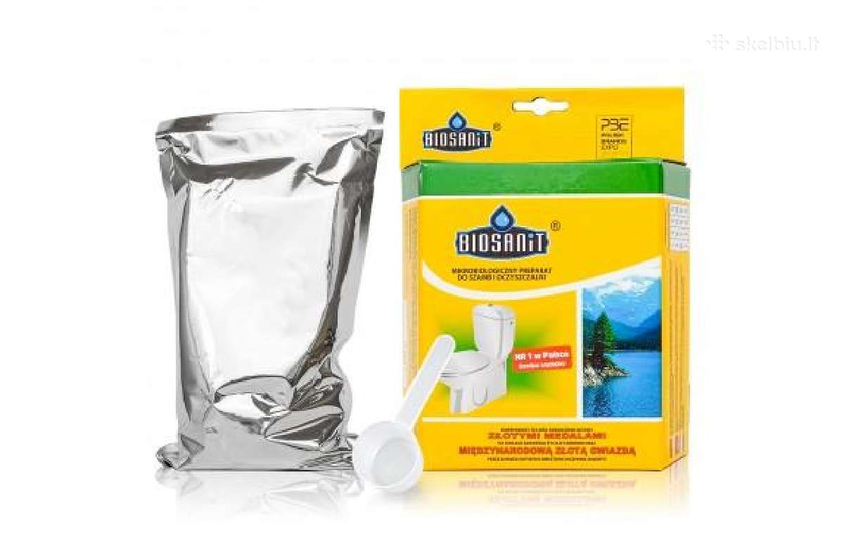 Biosanit bakterijos nuotekoms 500g/1100g
