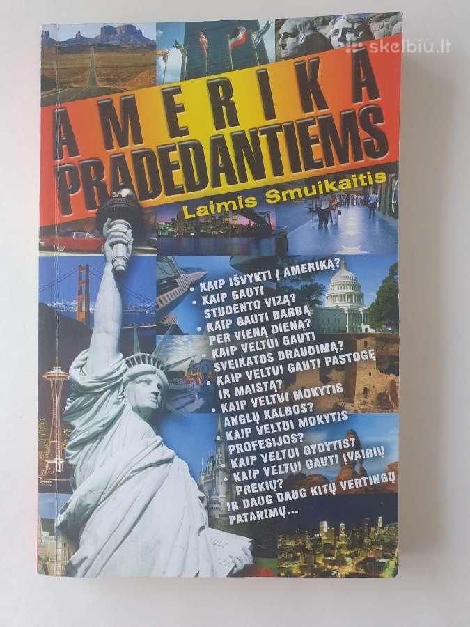 Knyga Laimio Smuikaičio: Amerika pradedantiesiems