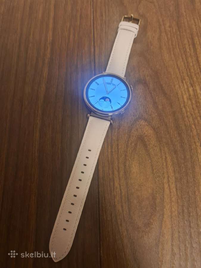Huawei Watch Gt 4 Leather (41mm) (Ekspo) + 6 mėn. - nuotraukos Nr. 4