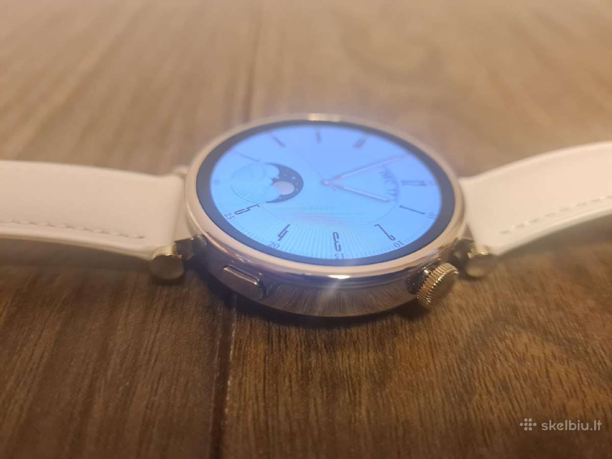 Huawei Watch Gt 4 Leather (41mm) (Ekspo) + 6 mėn. - nuotraukos Nr. 5