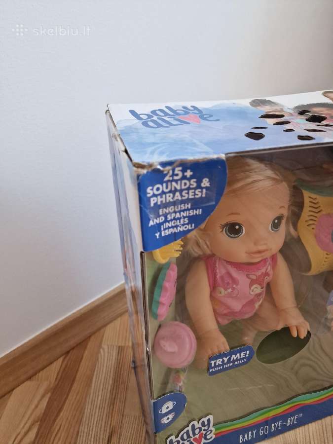 Interaktyvi lėlė baby Alive - nuotraukos Nr. 2