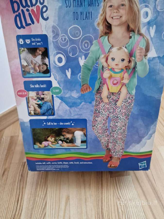 Interaktyvi lėlė baby Alive - nuotraukos Nr. 4