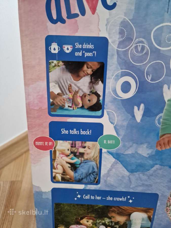 Interaktyvi lėlė baby Alive - nuotraukos Nr. 5