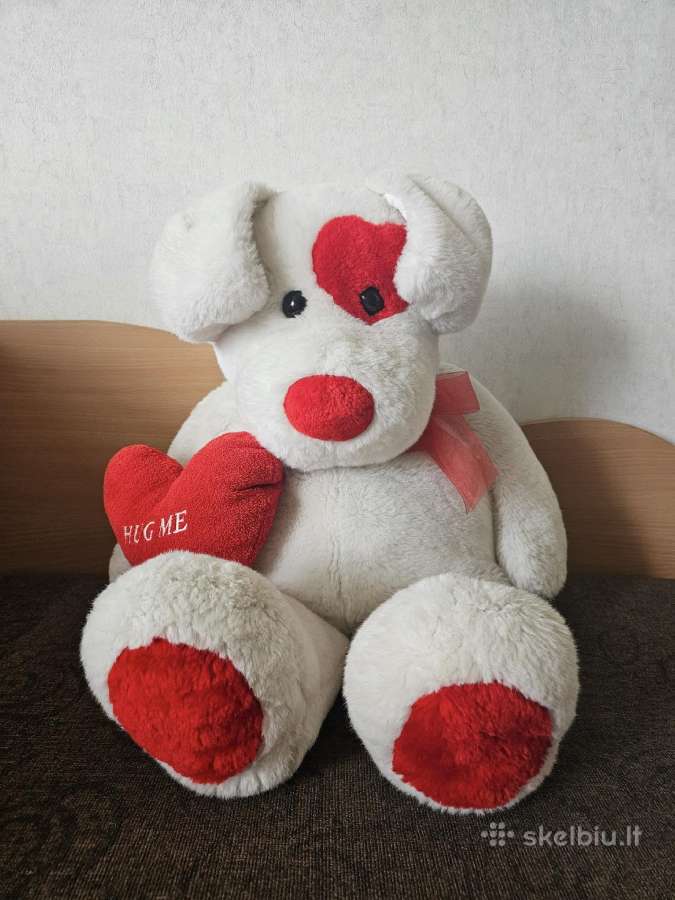 Didelis minkštas šuniukas