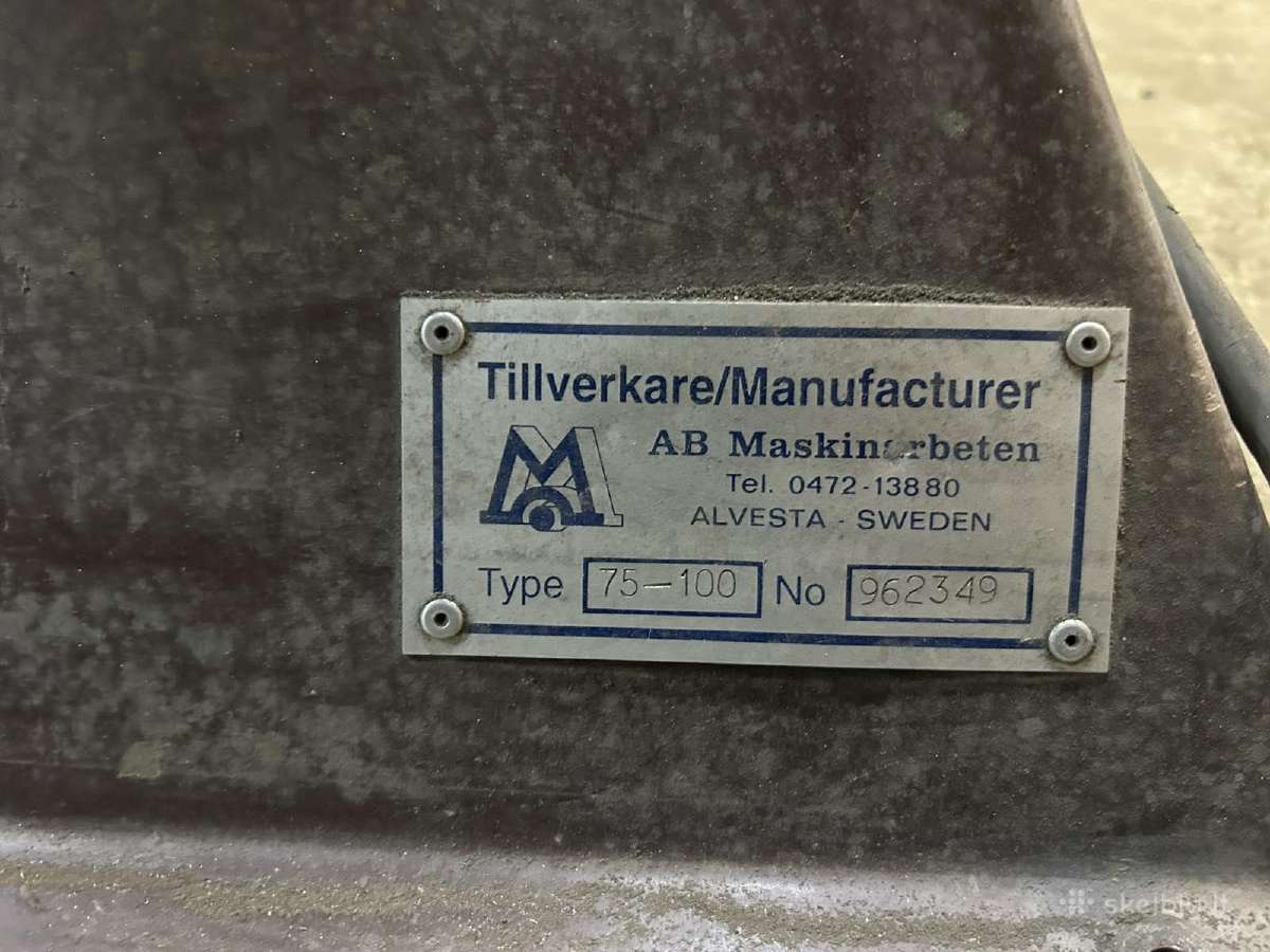 Swede Grinder Juostinės šlifavimo staklės - nuotraukos Nr. 7