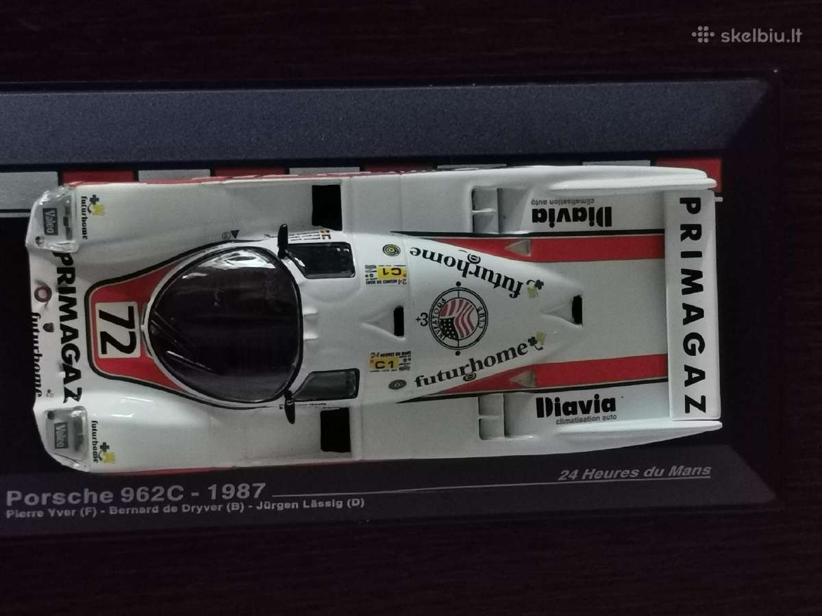 1:43 Porsche 962 C 1987 Le Mans - nuotraukos Nr. 6