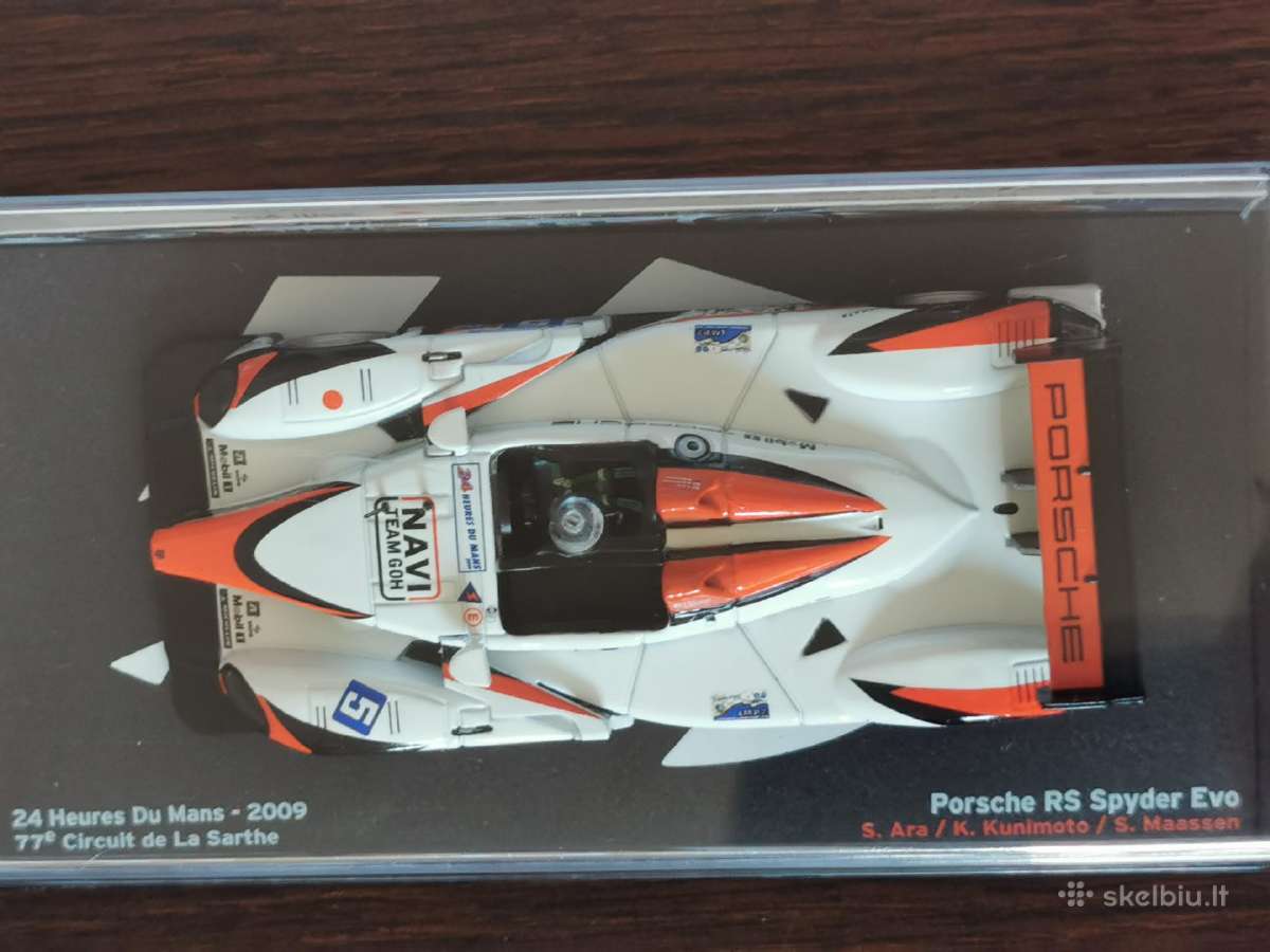 1:43 Porsche RS Spyder EVO 2008 Le Mans - nuotraukos Nr. 6